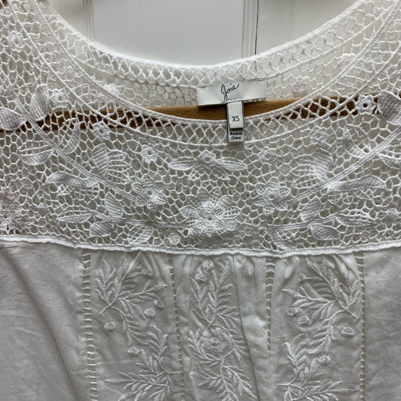 Joie White Floral Dress Size XS - Picture 2 of 4